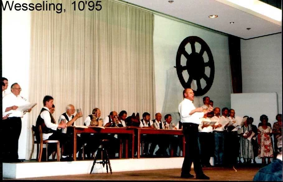 Carmina Burana, Wesseling, 28. 10. 1995: Photo „Olim locus colueram...” (Quelle: Kirchenchor St. Lucia an St. Germanus Wesseling)