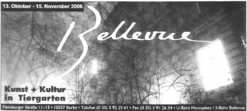 Bellevue Theater Kunst + Kultur in Tiergarten: